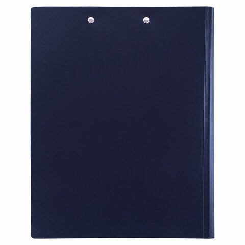 Доска-планшет с прижимом А4 23,5х31см 0,5мм пластик синяя STAFF  1/20 (вывод)