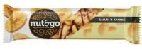 Продукты, Батончик «Nut N Go» из арахиса и банана 42 г 1/18