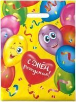 Пакет с вырубной ручкой (30х40)-35 Твой день 50/1000