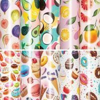 Бумага упаковочная 70х100см ЗОЛОТАЯ СКАЗКА Sweet Life ассорти 1/50