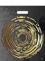 Пакет с вырубной ручкой (38х45)-60 Золотой круг Тико 50/500