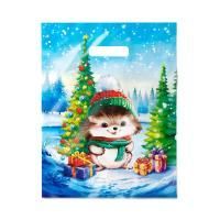 НГ Пакет с вырубной ручкой (31х40)-60 ПВД Колючка 50/500