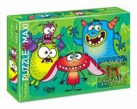 Пазл детский 15 элементов MAXI Монстрики 1/10
