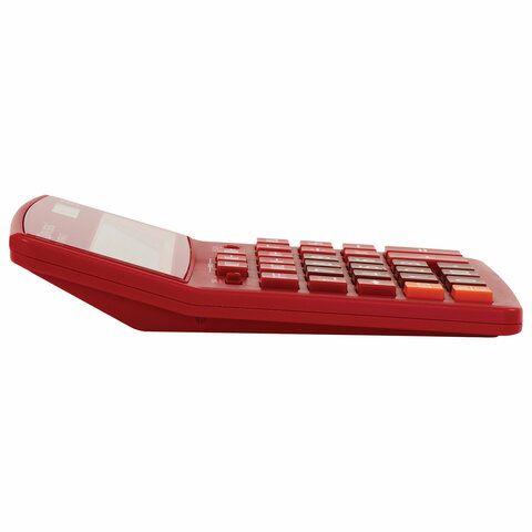 Калькулятор настольный BRAUBERG EXTRA-12-WR (206x155мм) 12разр дв питание КРАСНЫЙ 1/20/40 (Клиент)