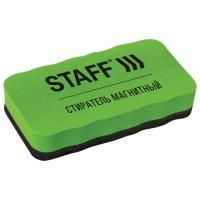 Стиратель магнитный для магнитно-маркерной доски (57х107 мм), упаковка с подвесом, STAFF, 1/12