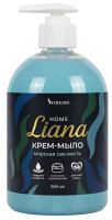 Мыло жидкое крем 500мл с дозатором HOME Liana Морская свежесть HIBERG 1/15