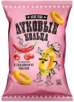 Продукты, Луковые кольца Mini Free со вкусом сладкого чили 45 г 1/24