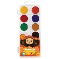Краски акварельные 12цв медовые Чебурашка Мульти-Пульти 1/12