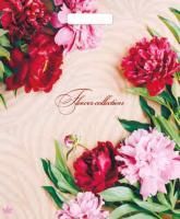 Пакет с вырубной ручкой (38х45)-60 Красивые пионы ламинат Тико 50/500