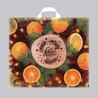 НГ Пакет с петлевой ручкой (50х60)-70 С Новым Годом 10/140  