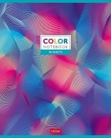 Тетрадь 48л А5 клетка скоба металлиз картон Color Хатбер 1/5/100 Тетрадь 48л А5 клетка скоба металлиз картон Color Хатбер 1/5/100