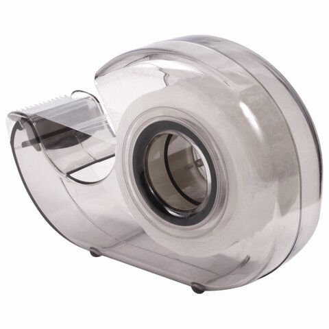 Канц.лента 12х10 прозрачная в диспенсере Brauberg 1/12/144