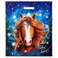 НГ Пакет с вырубной ручкой (40х47)-45 Метелица 50/500