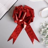 Бант-шар 5см голография красный 20/20 