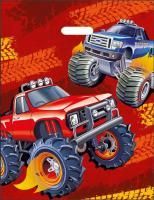 Пакет с вырубной ручкой (38х48) Машинки 1/50