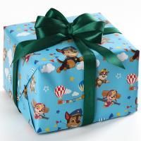 Бумага подарочная Щенячий патруль 70х100см глянец 75г/м 10/300