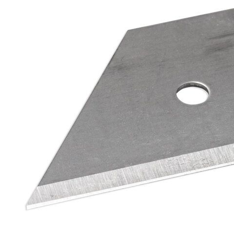 Лезвия для ножей 18мм 5шт BRAUBERG форма-трапеция в пласт пенале 1/10