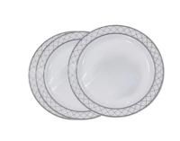 Тарелка пластиковая d-180 Compliment Silver Line (6шт) 1/20