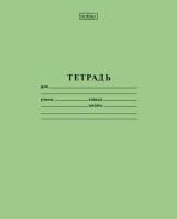 Тетрадь 12л косая линия ЗЕЛЕНАЯ Хатбер 1/20/360 