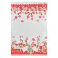 НГ Пакет подарочный (20х30) полипропилен рис+рис Деревушка 200/2000