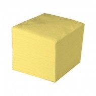 Салфетки (24х24) (100) желтые КМ 1/42