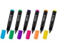 Набор текстовыделителей STAFF College STICK NEON 6шт линия 1-4мм 1/12