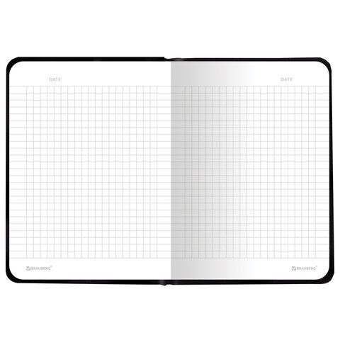 Блокнот 96л А6 109х148мм клетка твердая обложка на резинке BRAUBERG Elements 1/36 (клиент)