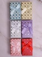 Подарочная коробка Прямоугольник 5х8х2,5см Аргайл 1/12