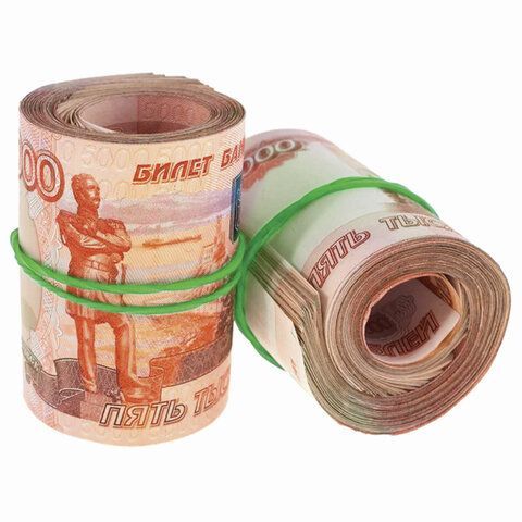 Резинка банк 100гр 60мм натуральный каучук цветные BRAUBERG 1/10/200