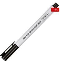 Маркер перманентный черный 0,5мм ATTACHE 1/24/864