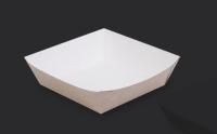 Лоток бумажный крафт 550мл 140х140х42мм для фастфуда ламин OSQ TRAY 550 60/480 
