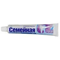 Зубная паста 90гр Семейная Тотал Весна 1/48