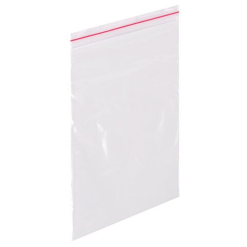 Пакет Zip-Lock (12х17)-60 гриппер с замком Brauberg extra (100шт) 1/28 (клиент)