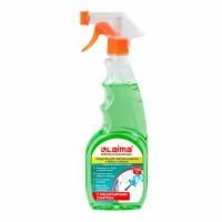 Средство для мытья стекол и зеркал 750мл триггер с нашатырным спиртом ЛАЙМА 1/12