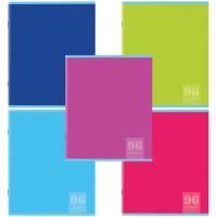 Тетрадь 96л А5 клетка офсет №2  обл картон скоба Monochrome STAFF 1/5/50