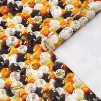 Бумага подарочная Шарики 70х100см 70г/м 10/10