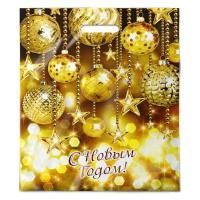 НГ Пакет с вырубной ручкой (38х47)-60 Вечеринка 50/500