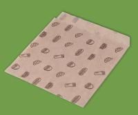 Пакет бумажный уголок крафт 140х160 Street Food 40 гр/м2 100/2500