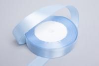 Лента атласная 20мм 25м голубая 1/1