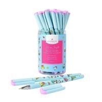 Ручка шариковая масляная синяя 0,5мм LOREX ILLEGALLY CUTE.CAT-MERMAID Slim Soft 1/24