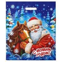 НГ Пакет с вырубной ручкой (40х47)-45 Любимец 50/500