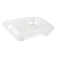Крышка для контейнера ПЭТ СпК-0909К (93х93) Квадрат стакан ПолиЭр 50/500