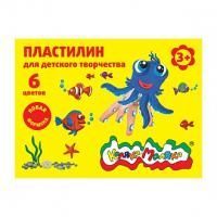 Пластилин 06цв 90г Каляка-Маляка 1/30