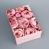 Подарочная коробка 24х17х8см Желая счастья 1/5/350