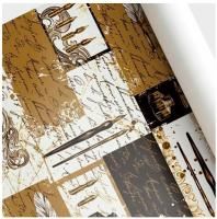 Бумага упаковочная 68,5х100см Поэт Интерпак 1/50