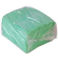 Салфетки (24х24) (100) зеленые КМ 1/42