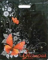 Пакет с вырубной ручкой (38х47-60) Гламур лам 50/1000