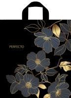 Пакет с петлевой ручкой (37х40)-95 Перфекто Цветы Тико 25/300