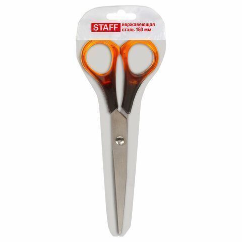 Ножницы 160мм метал европодвес в чехле Staff 1/12/240 (вывод)