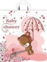 Пакет с петлевой ручкой (36х40)-37 Мой медвежонок Тико 50/300